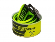 Gürtel Feuerwehr - ELASTIC neon - D + Blechbüchse