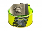 Gürtel Feuerwehr - ELASTIC neon - D + Blechbüchse